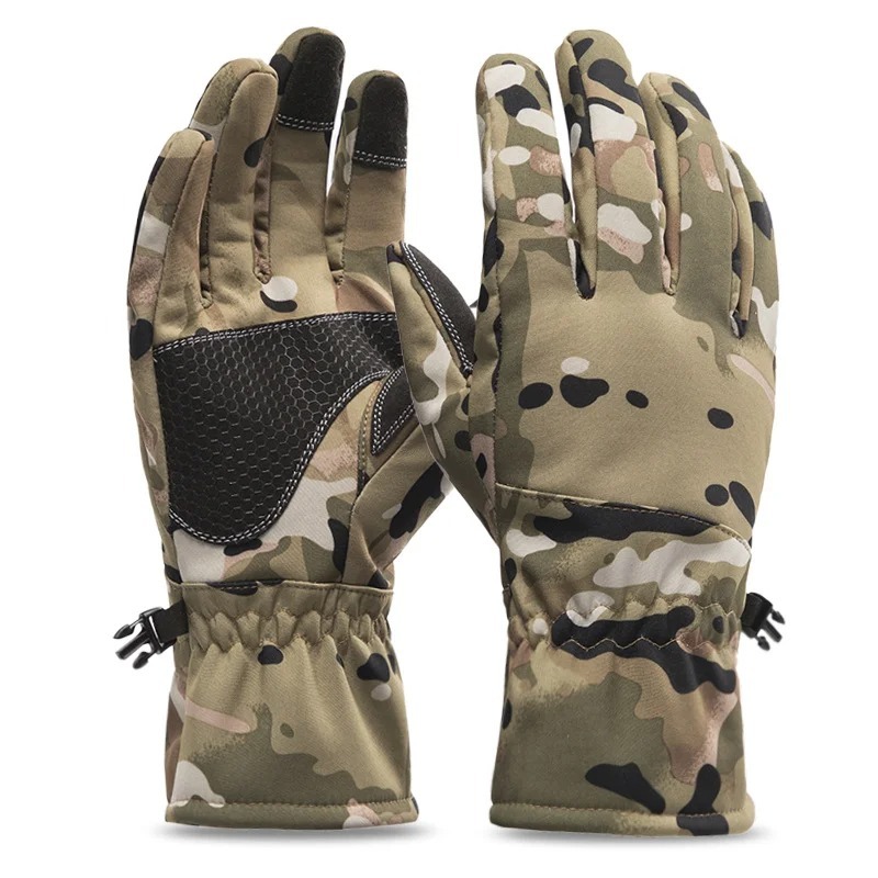 Ski Glove Waterproof - Sarung tangan kamuflase musim dingin, sarung