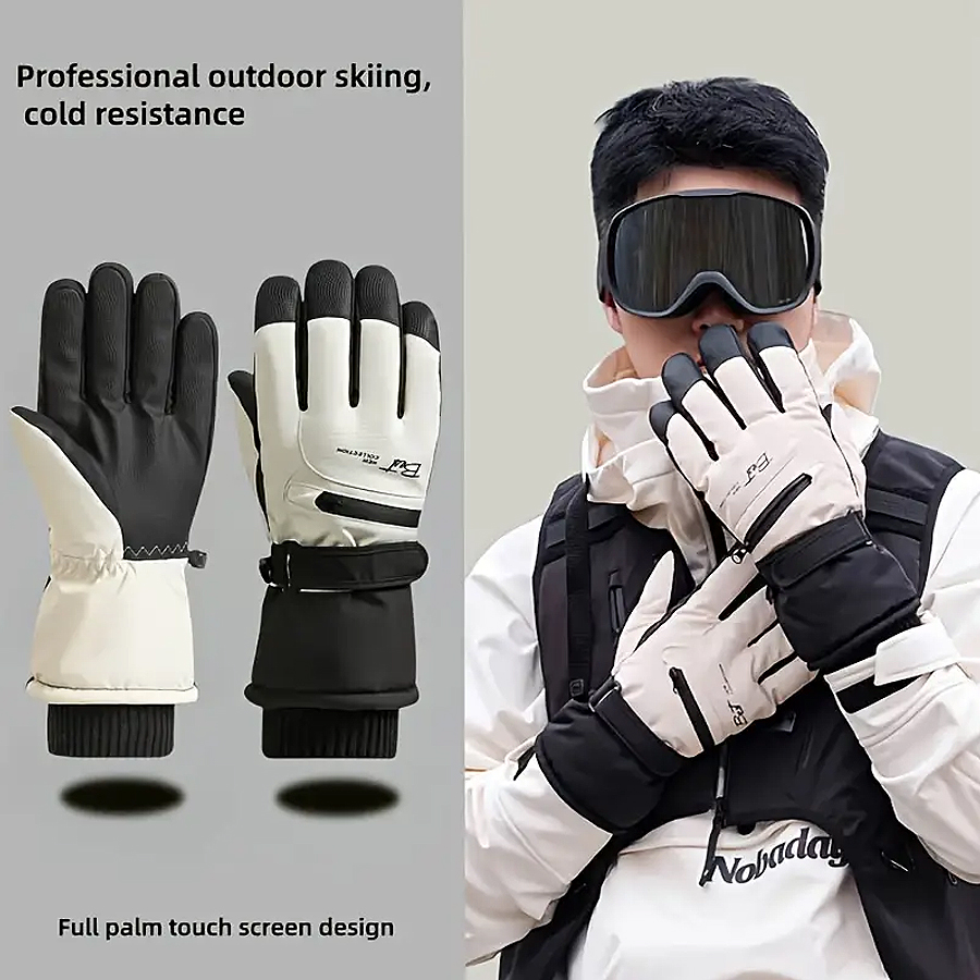 Ski Glove Waterproof - Sarung Tangan Ski Hangat Musim Dingin