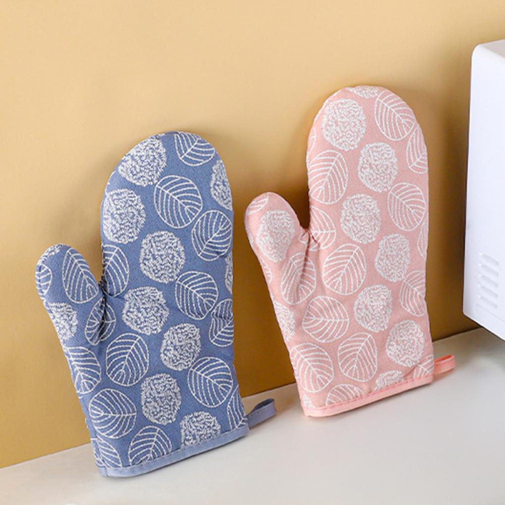 Oven Mitt Silicone - 2 Buah Sarung Tangan Oven Tahan
