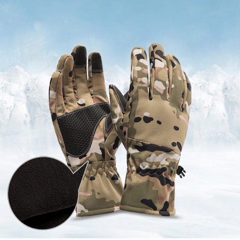 Sarung tangan kamuflase musim  - Ski Glove Waterproof ulasan dan harga