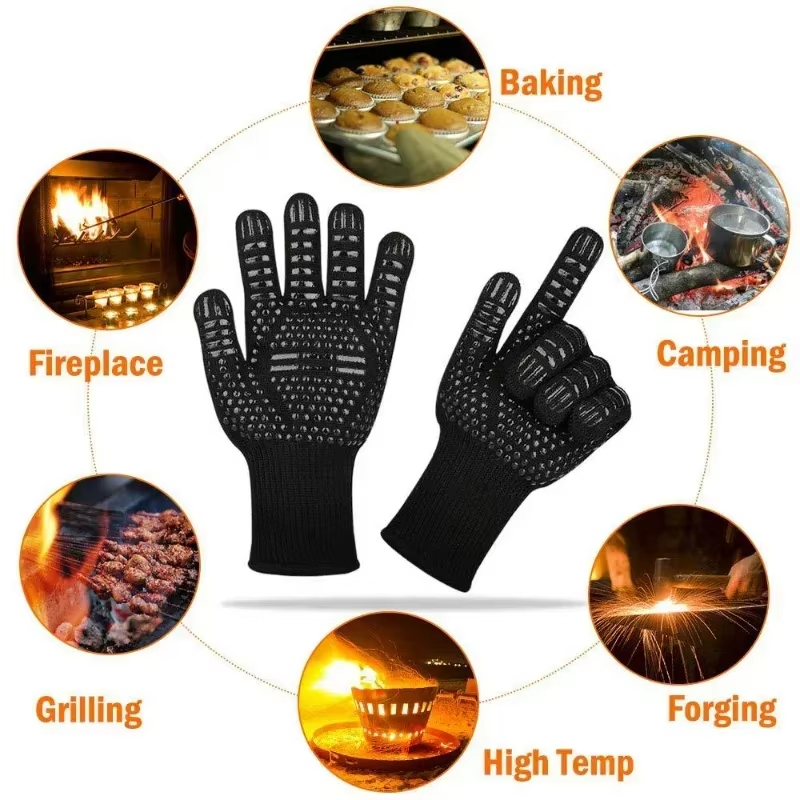 Sarung Tangan BBQ One Piece Ta - Oven Mitt Silicone ulasan dan harga