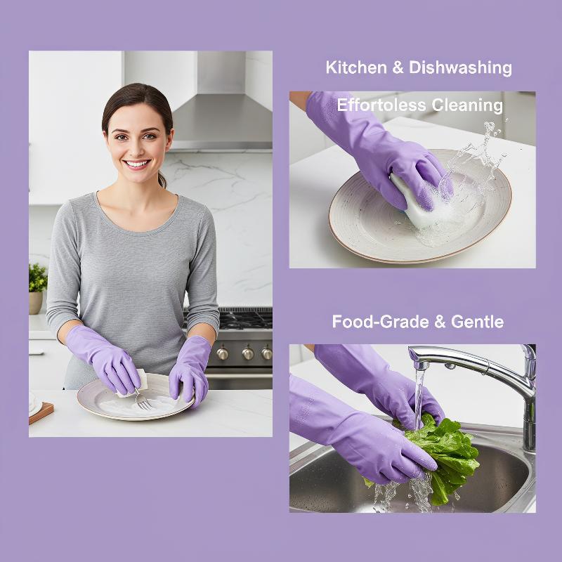 1 Pasang Sarung Tangan Cuci Pi - Dish Glove Rubber ulasan dan harga