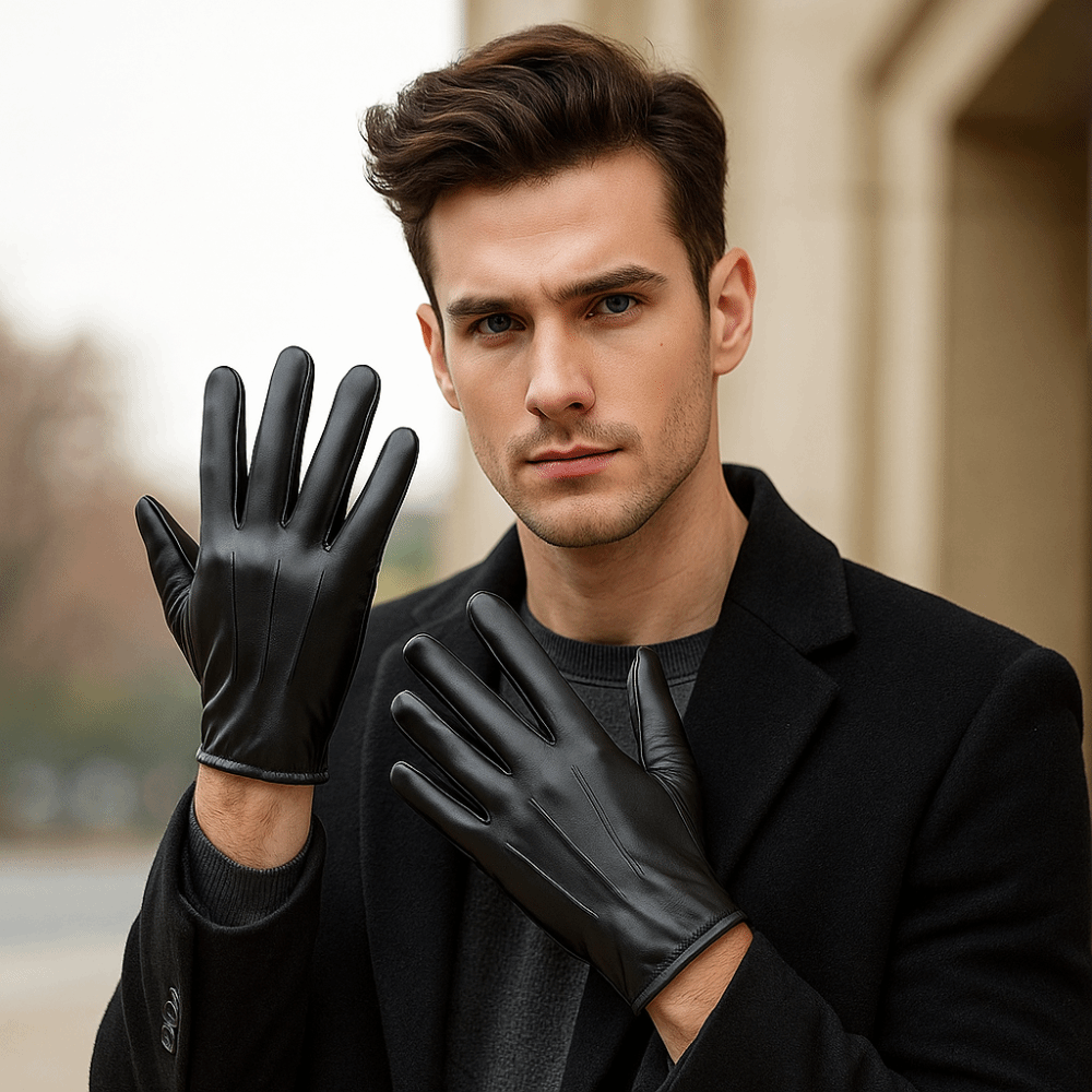 Sarung Tangan Mengemudi Hitam  - Leather Driving Glove ulasan dan harga