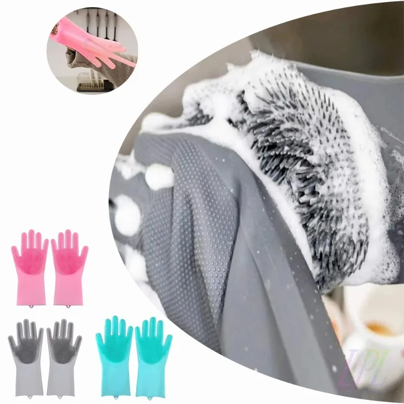 1 Buah Sarung Tangan Pencuci P - Dish Glove Rubber ulasan dan harga