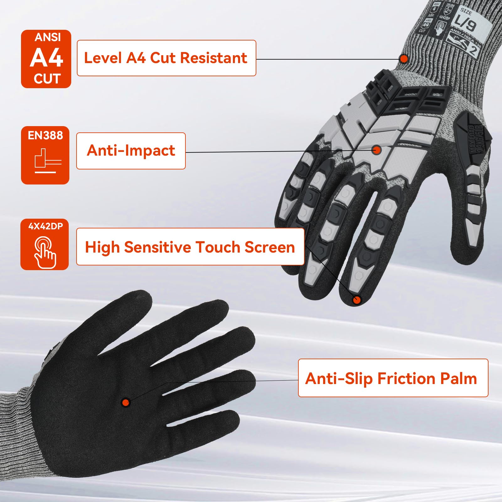 Sarung Tangan Anti-Benturan De - Cut Resistant Glove ulasan dan harga