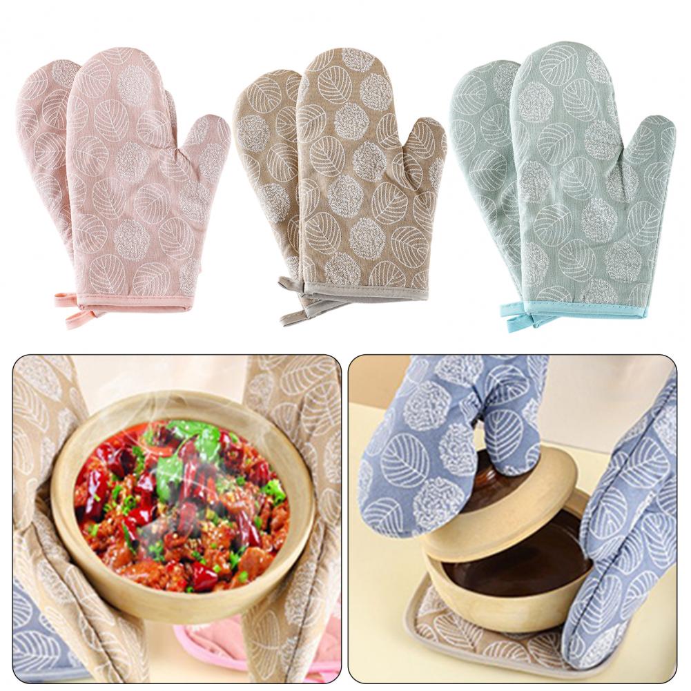 2 Buah Sarung Tangan Oven Taha - Oven Mitt Silicone ulasan dan harga