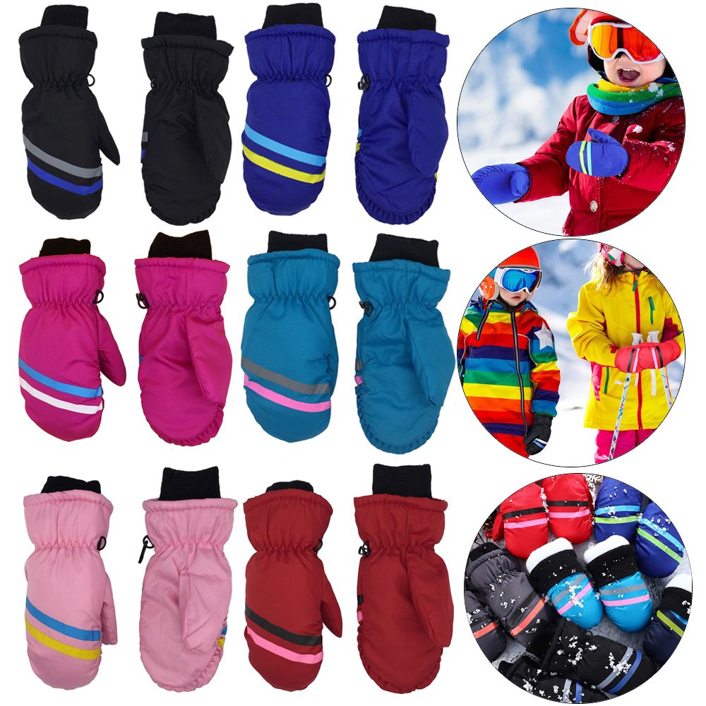 Sarung tangan Ski hangat anak- - Ski Glove Waterproof ulasan dan harga